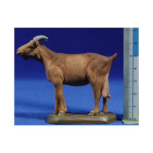 Cabra 16 cm barro pintado Perez