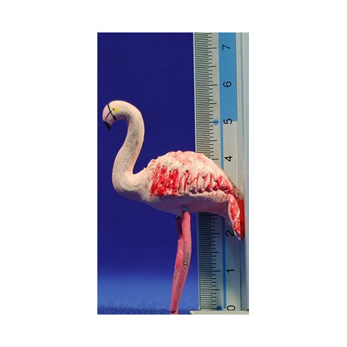 Fiammingo 12 cm terracotta dipinte AB