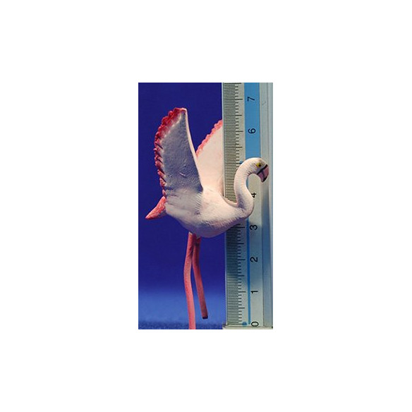Flamenc ales obertes 12 cm fang pintat AB