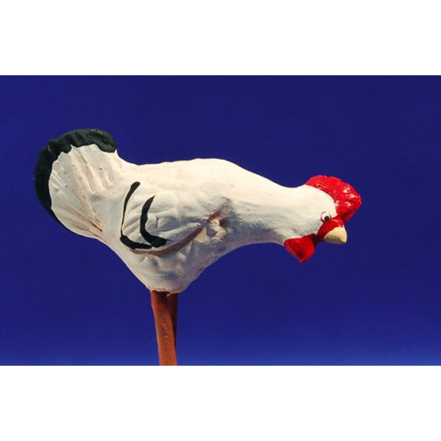 Gallina 12 cm fang pintat AB
