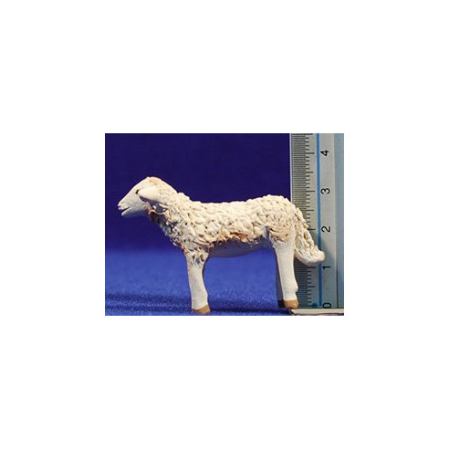 Cordero M3 9 cm barro pintado
