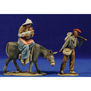 Runaway catalan 12 cm clay painted De Francesco