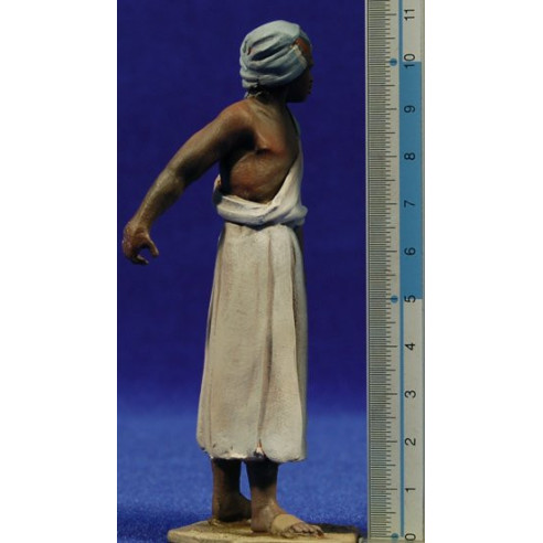 Paggi 10 cm terracotta dipinte De Francesco