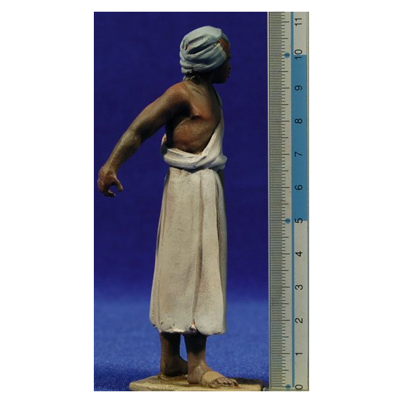 Paggi 10 cm terracotta dipinte De Francesco
