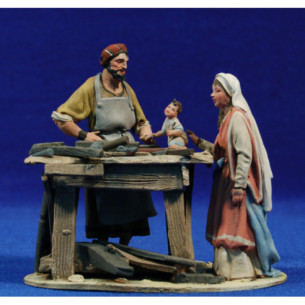Taller Natzaret hebreu 10 cm fang pintat De Francesco