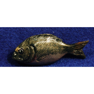 Orada silver 3,5 cm clay painted