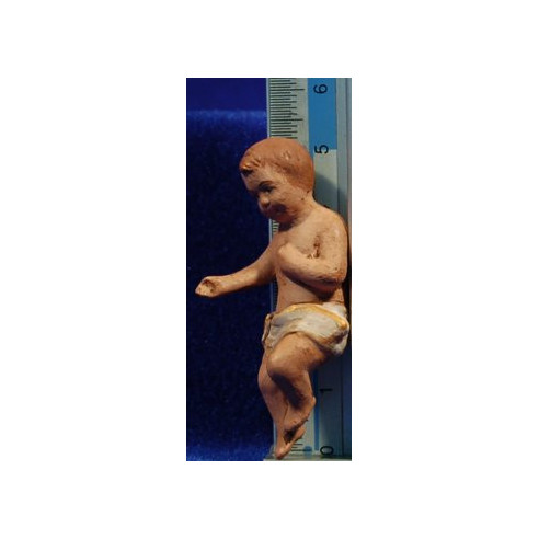 Gesù bambino M2 12 cm terracotta
