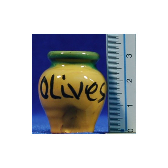 Bol olivas 3 cm barro