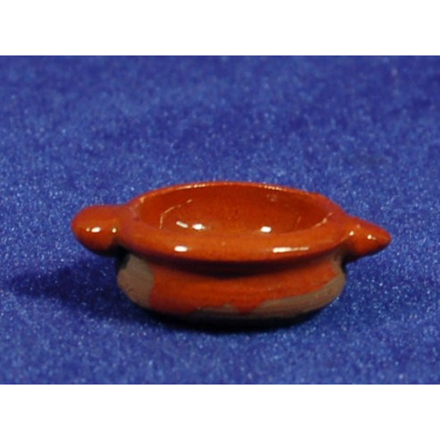 Cazuela 3 cm barro