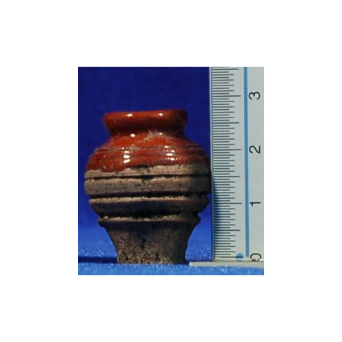 Rustic jug 3 cm clay
