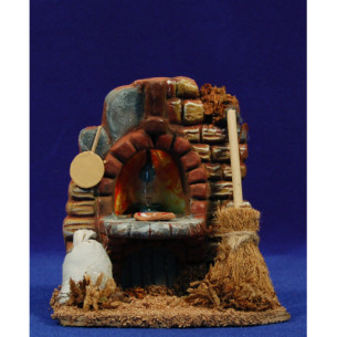 Forno 14 cm cm terracotta