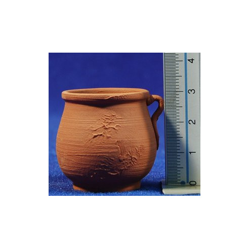 Jarra variada  3 cm barro