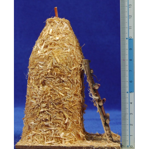Barn with stair 13 cm straw