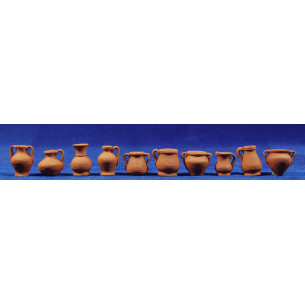 Jarra variada 2 cm barro