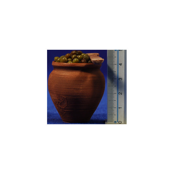 Ciotola di olive 5 cm terracotta