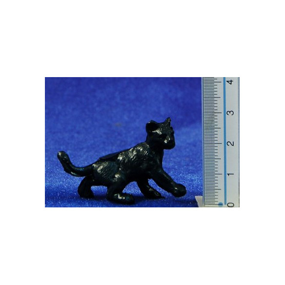 Congiunto 3 gatti 7-8 cm plastica Oliver