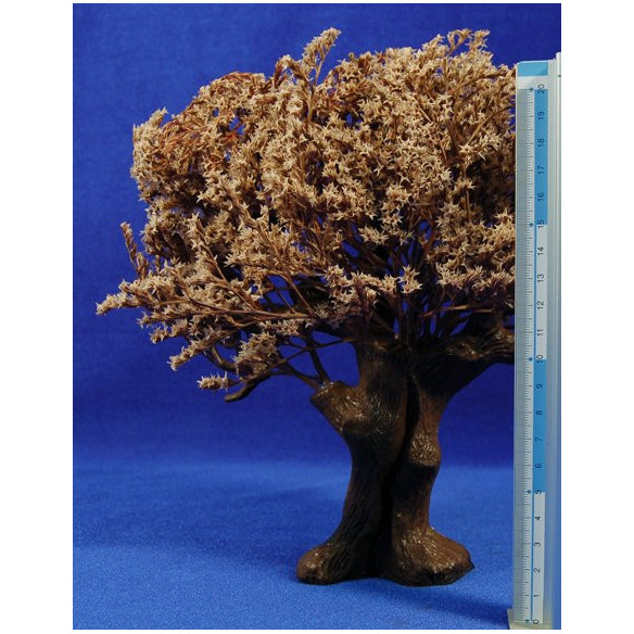 Albero bianco di 27 cm plastica Oliver