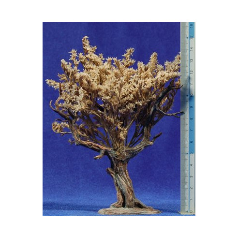 White tree 14 cm plastic Oliver