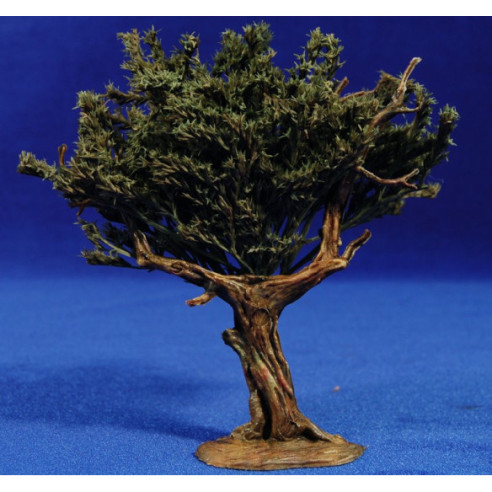 Green tree 14 cm plastic Oliver