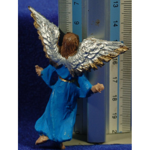 Angelo azzurro 7 cm plastica Oliver