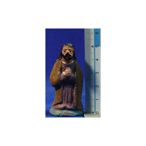 Natività m2 6 cm terracotta dipinte