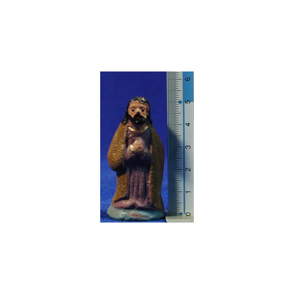 Nativity m2 6 cm clay painted