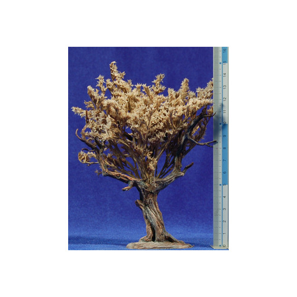 White tree 14 cm plastic Oliver
