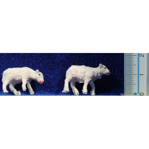 Cordero 4 cm plástico Belenes Puig