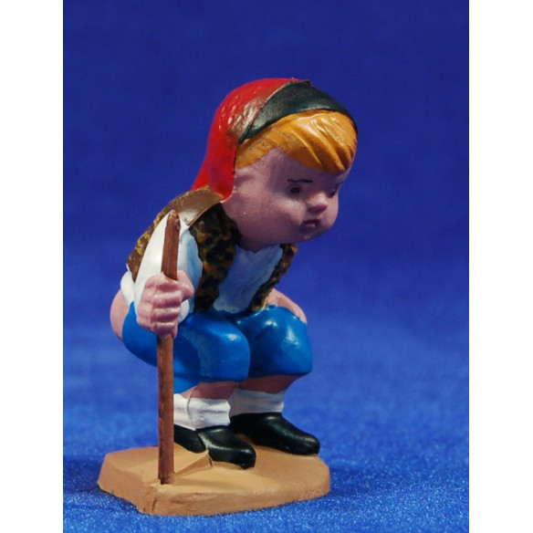 Caganer modern 8 cm plastic Belenes Puig