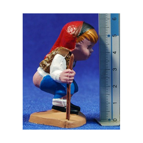 Caganer moderno 8 cm plástico Belenes Puig