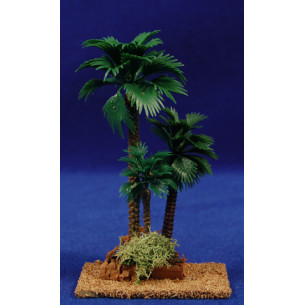 Grupo 3 palmeras 12 cm plástico Belenes Puig