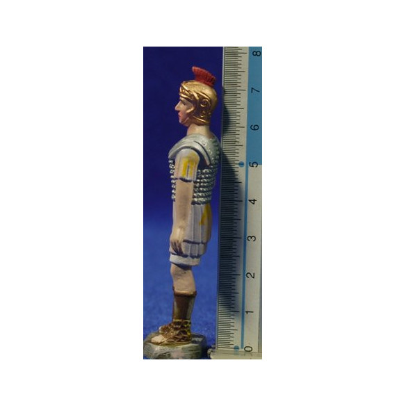 Soldat romà lila 8 cm plàstic Belenes Puig
