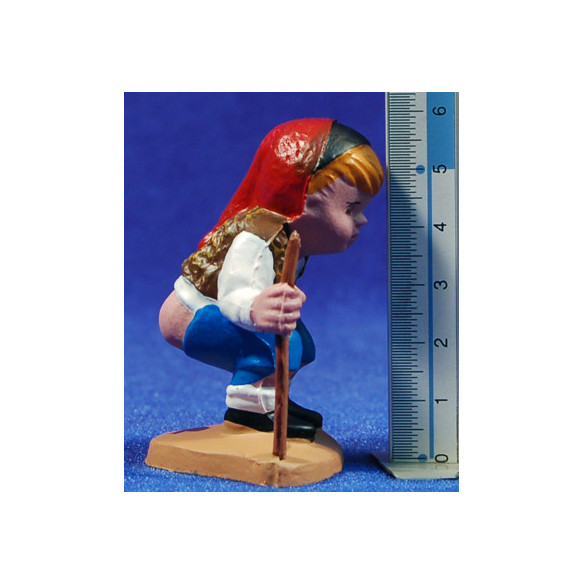 Caganer moderno 8 cm plástico Belenes Puig