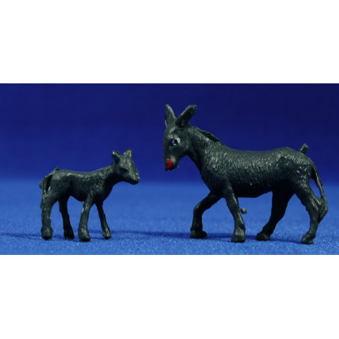 Asino 6 cm plastica Belenes Puig
