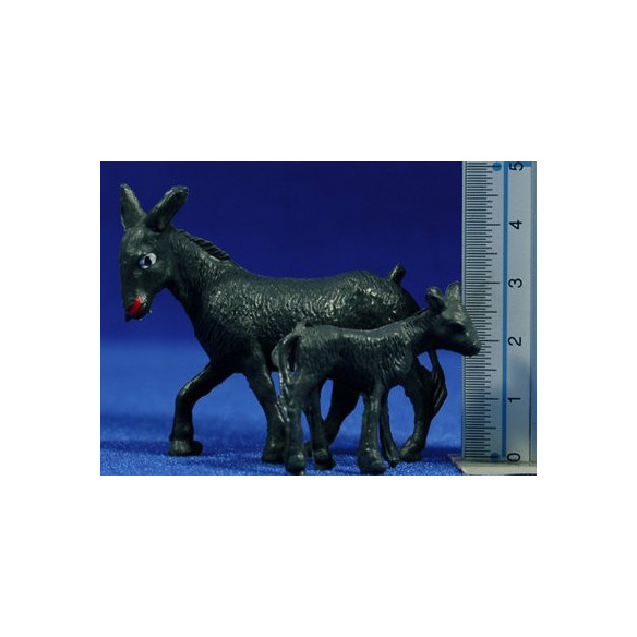 Asino 6 cm plastica Belenes Puig