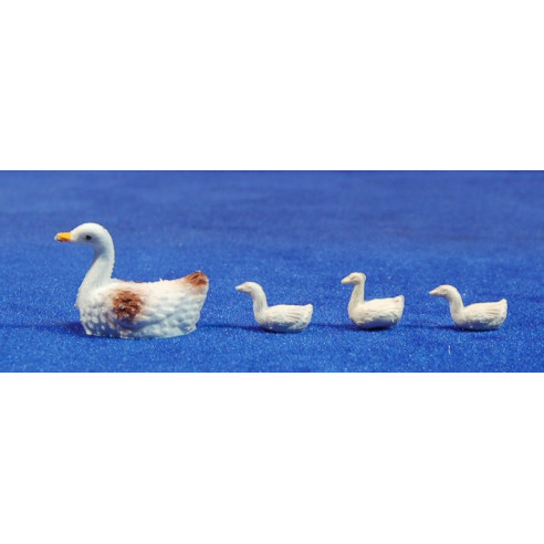 Anatra nuotando 8 cm plastica  Belenes Puig