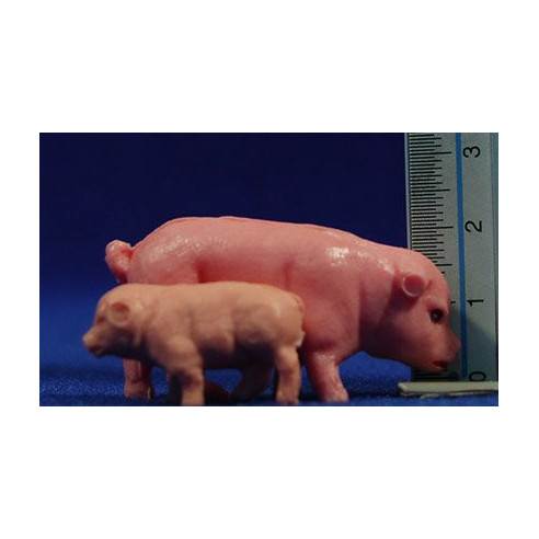 Porc 8 cm plàstic Belenes Puig