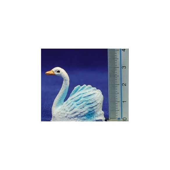 Cigne nedant 8 cm plàstic Belenes Puig