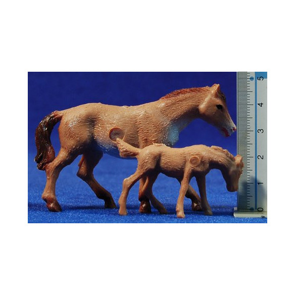 Cavallo 6-8 cm plastica Belenes Puig