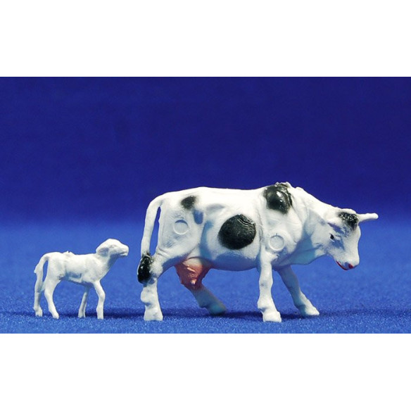 Mucca 4 cm plastica Belenes Puig
