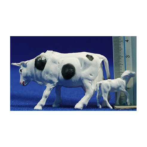 Cow 4 cm plastic Belenes Puig