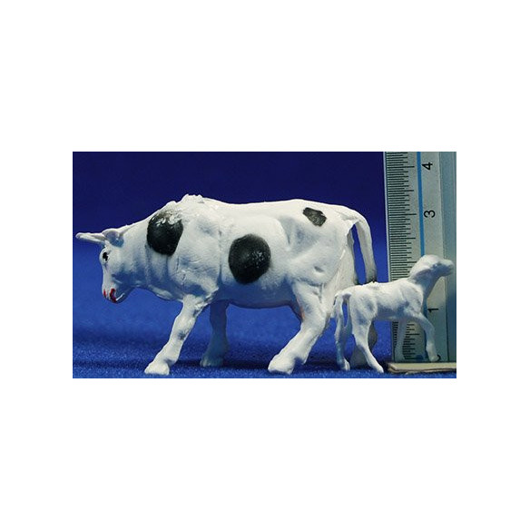 Mucca 4 cm plastica Belenes Puig