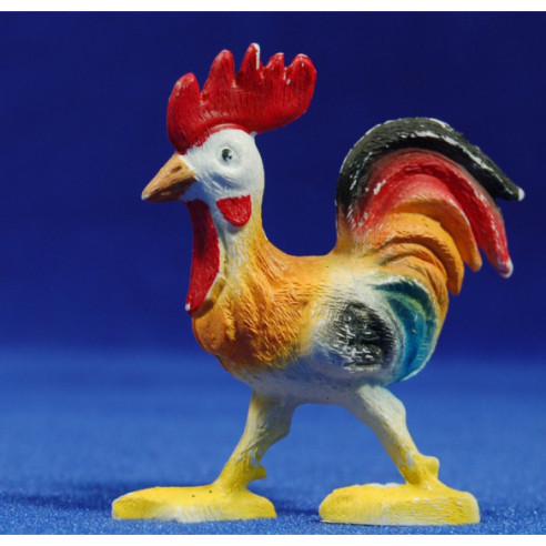 Gallo moderno 8 cm plastica Belenes Puig