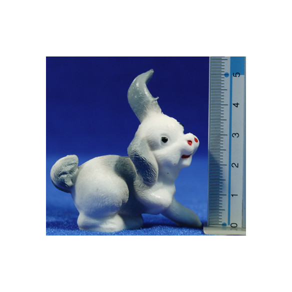 Conejo moderno 8 cm plástico Belenes Puig