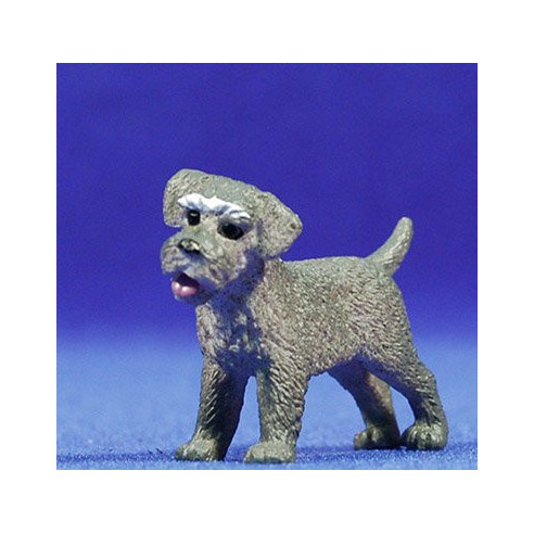 Cane shnauzer 10 cm plastica Belenes Puig