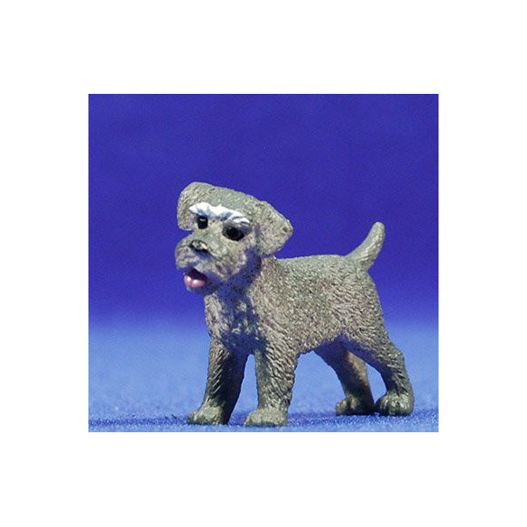 Cane shnauzer 10 cm plastica Belenes Puig
