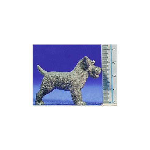 Cane shnauzer 10 cm plastica Belenes Puig