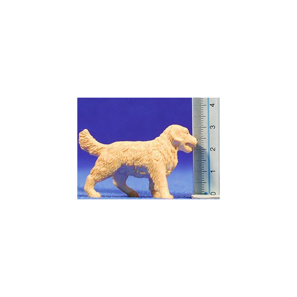 Cane golden 10 cm plastica Belenes Puig