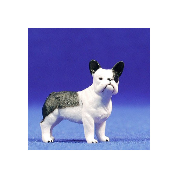 Cane bulldog francese 10 cm plastica Belenes Puig