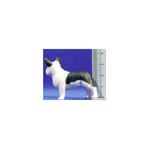 Cane bulldog francese 10 cm plastica Belenes Puig